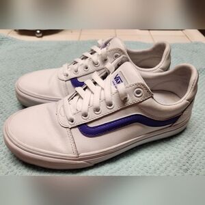 Vans Ward DX Leather Sneakers - Size 8